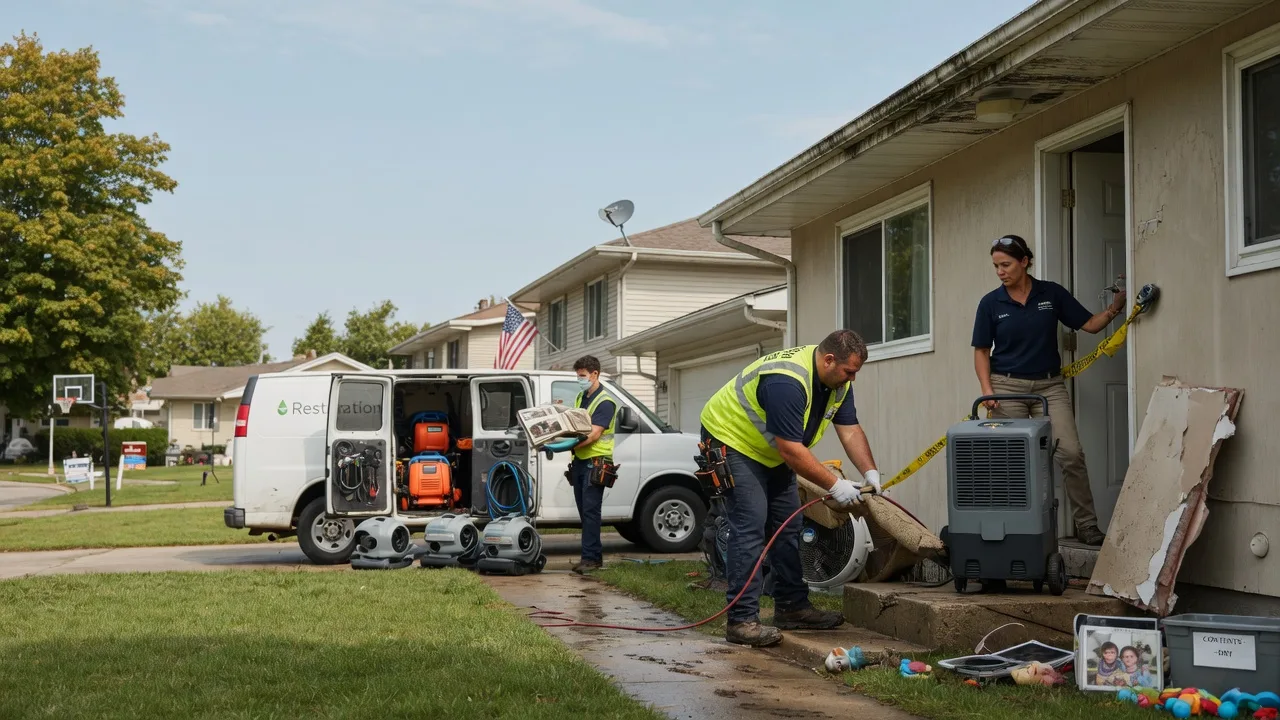 Water Damage Restoration in Hibbs, PA near me